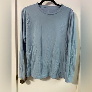George Sz Small Men’s light blue long sleeve shirt